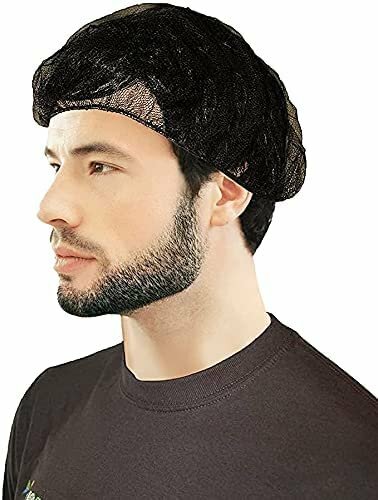 Black Nylon Hair Nets 30\