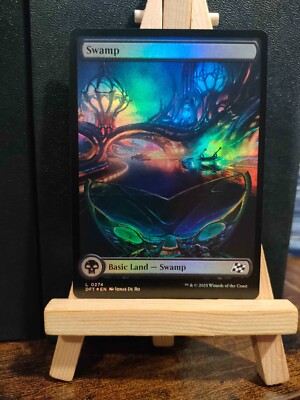 Swamp 0274 FOIL Full Art - Aetherdrift - Common - NM (siehe Bilder) MTG