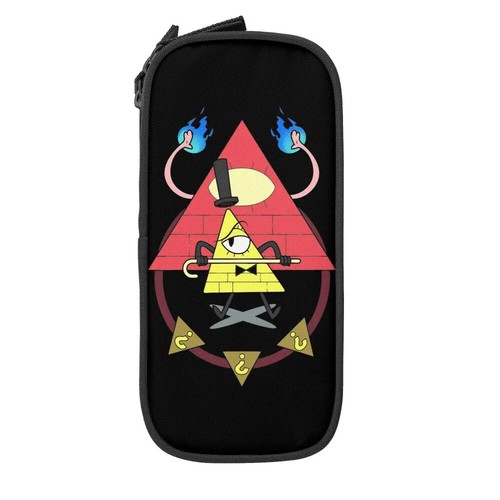 Astuccio portamatite Bill Cipher Gravitys Falls merch astuccio portamatite cancelleria trucco sacchetti - Foto 11 di 18