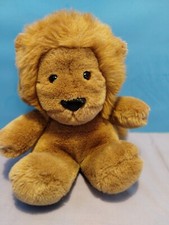 Vintage Gund Plush Roarry Lion 10" Brown Soft Stuffed Animal 1979 Toy Soft
