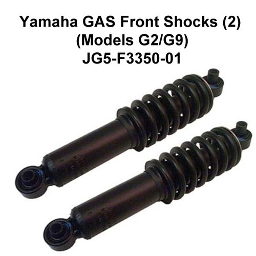 Yamaha 1985'1995' G2, G9 GAS Golf Cart FRONT Shock (2) Shocks JG5