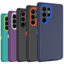 For Samsung Galaxy S22 S23 S24 Plus Ultra Heavy Duty Shockproof Case Cover/Belt