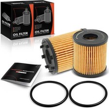 2x Engine Oil Filter for Dodge Dart Fiat 500 500L 500X 10K Miles Protection Fiat