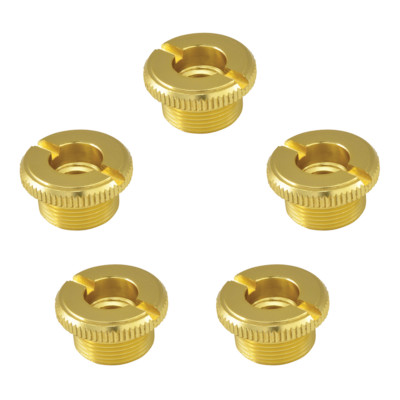 5x QTX Microphone Stand Thread Adaptor 3/8'' to 5/8'' Mic Holder