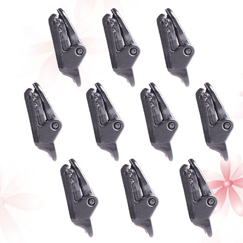 10 Pcs Tent Lock Grip Tent Fastener Clips Small Clamp Tarp Awning Clips - Picture 4 of 12