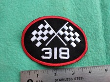 Mopar Chrysler 318 Engine Technician Service Parts Dealer Uniform Shoulder Patch Mopar Chrysler 318 Engine Technician Service Parts Dealer Uniform Shoulder Patch