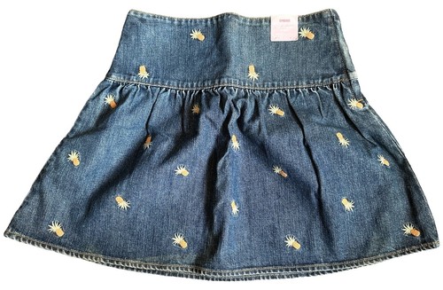 Jupe-short Gymboree Fille Taille 4 – Jean Bleu – Pour Printemps, été, Automne – Occasion