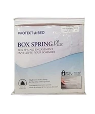 Protect Bed Bug Allergy Box Spring Encasement Hotel King 72x80x9(183x203x23c)🛡️