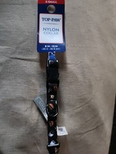 Top Paw Comfort Nylon XSmall Collare 8-12" Fast Food