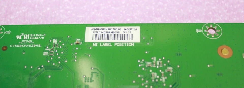 Genuine ViewSonic Main Board for XQ270QG 715GA596-M02-000-006G 5140394M0358 - Image 4 of 4
