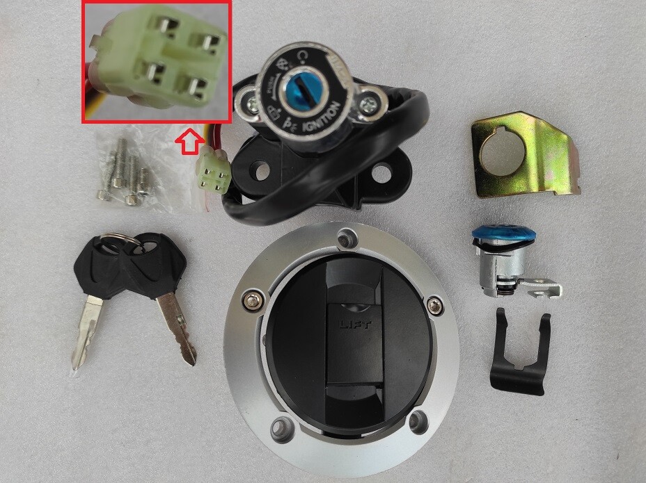 Kit neiman SV 1000 résout problème clé coincée contacteur moto 2005 2006