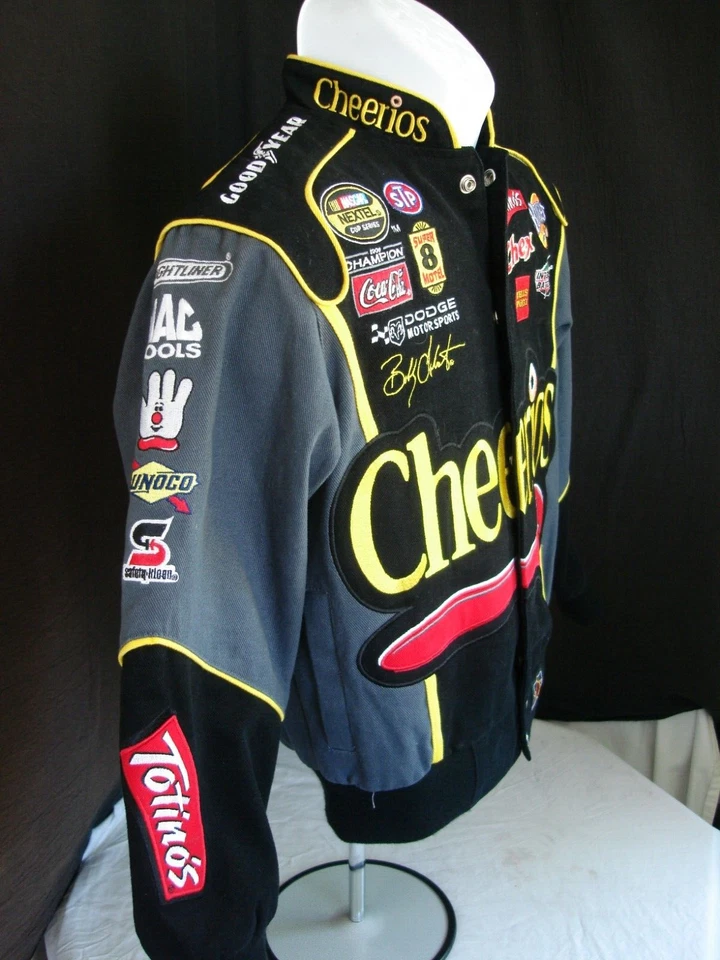 Chaqueta de diseño Jh niños Petty Racing/Bobby Labonte 43 jóvenes niños talla 7/8 Foto 4 de 4