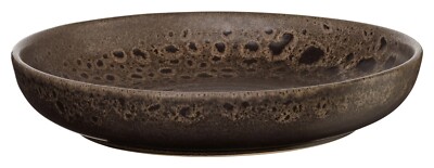 ASA Selection Pokebowls Servierplatte Servierteller Steinzeug Braun Ø 22 cm