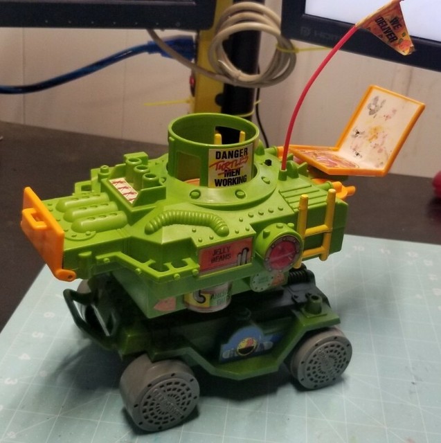 vintage ninja turtles pizza thrower