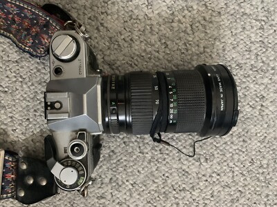 Canon AE-1 35mm Camera With FD 35-105mm Lens | eBay