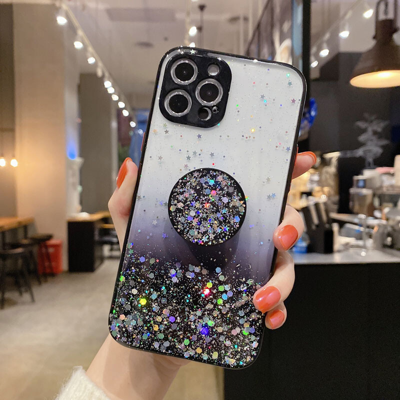 Custodia Redmi 12 YUECXIN Cover Glitter Per Xiaomi Redmi Note 12 Pro 5g Trasparente Bling Brillantini Donna Custodia 1072307