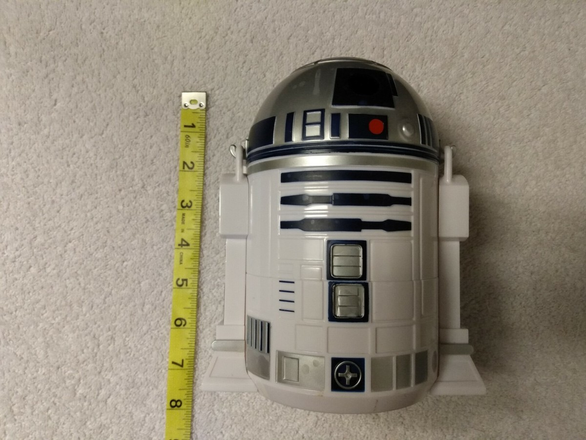 Star Wars R2-D2 Bento Box Lunch Box 2 Tray Snack Holder with Lid