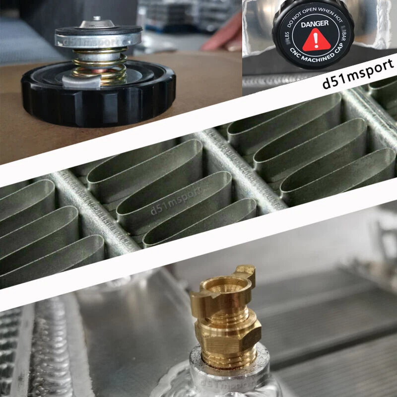 3 Row Radiator Shroud Fan Fit 2004-2016 Chevrolet Express GMC Savana 2500 3500 - Image 4 of 4