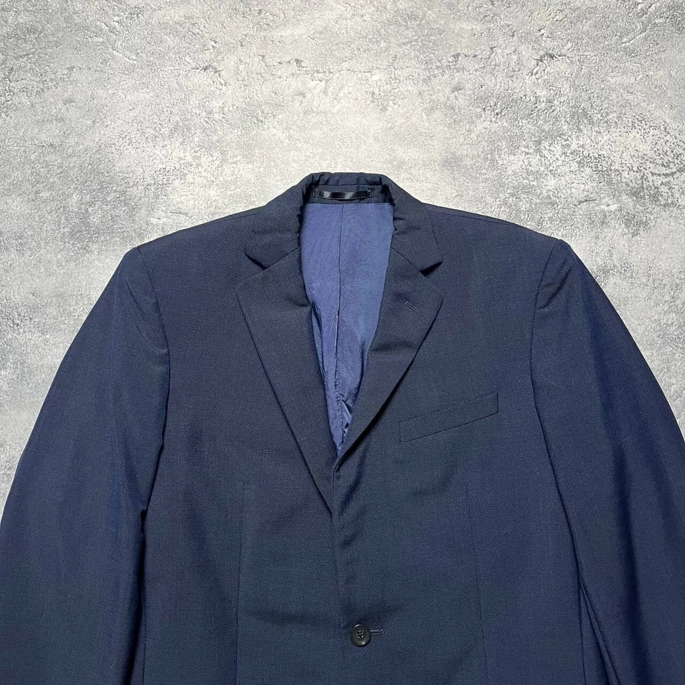 Blazer de lana azul Reiss para hombre talla 38R Foto 2 de 4