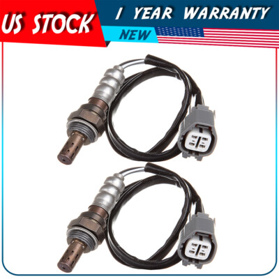 For 03-2005 Jaguar S-Type 3.0L 4.2L Downstream Oxygen Sensor O2 02 Sensors 2pcs