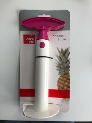 Vacu Vin Pineapple Slicer Black Color Ananasschneider Schwartz Brand New