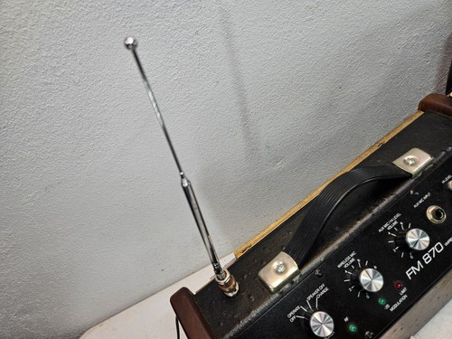 LECTROSONICS FM870 WIRELESS SOUND SYSTEM + WIRELESS MIC (VINTAGE) VIDEO DEMO! 🎥 - Picture 7 of 24
