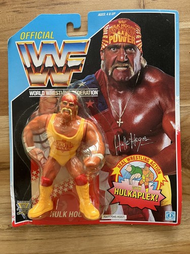 1991 HASBRO WWE WWF Hulk Hogan Sealed action figur...