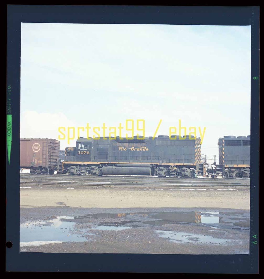 DRGW Rio Grande EMD GP40 Locomotive #3076 - Original Color Railroad ...