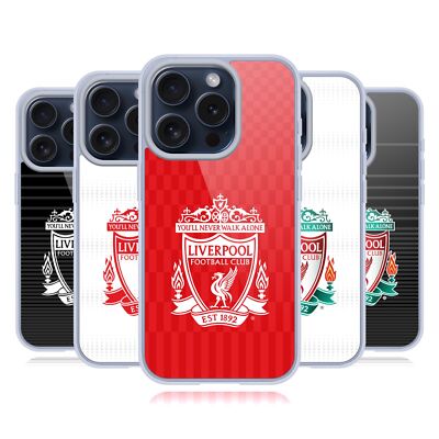 LIVERPOOL FC DESIGN CREST GELHÜLLE KOMPATIBEL MIT APPLE iPHONE HANDYS & MAGSAFE