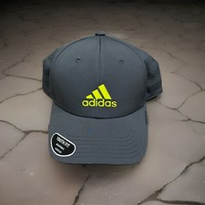 Adidas Game Day Snapback Hat Kids NWT Grey Youth Fit Adjustable