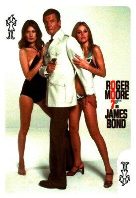 Roger Moore As James Bond, James Bond Movie Playing/Trading Card
