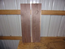 2 PC WALNUT LUMBER WOOD KILN DRIED BOARDS LOT 1869V 29 1/2" X 7 1/8" X 7/8"
