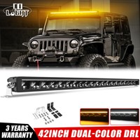 PrüFzeichen 104Cm Arbeitsscheinwerfer LED Lichtbalken Lightbar Offroad SUV 12V