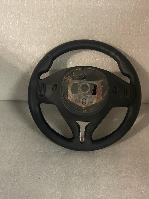 2014-2020 Maserati Ghibli Black Leather Steering Wheel 670044539