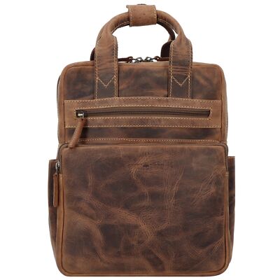 Greenburry Vintage Rucksack Leder 31cm #GB-1567A (brown)