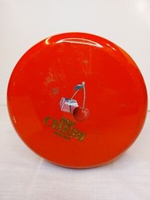 Barattolo in Latta MON CHERI FERRERO 1997 Refreshing Green Vintage W5.5X H.7 CM