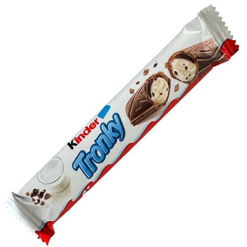 KINDER TRONKY - WAFER CON CREMA AL LATTE E CACAO - LIMITED EDITION FERRERO - Zdjęcie 1 z 2