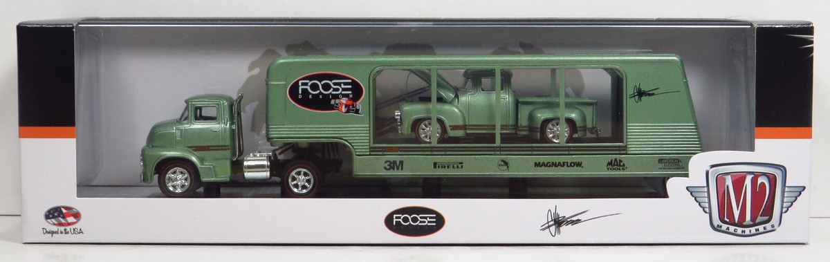 M2 Machines R18 Auto Haulers 1956 Ford C-500 & 56 F-100 Truck