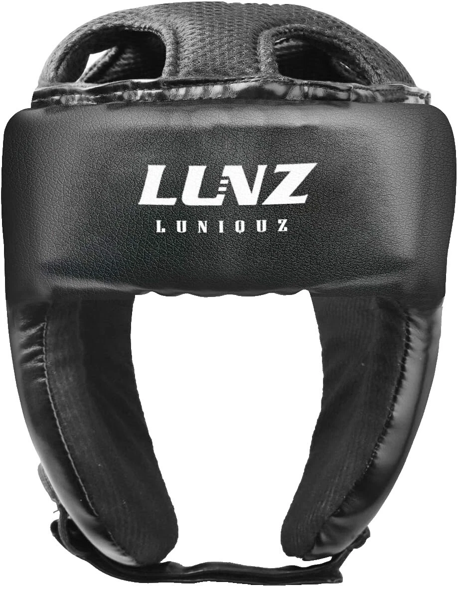 Black Boxing & MMA Protective Head Gear