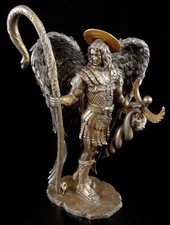 Sky Warrior Figura - Arcangelo Raphael - Fantasy Angelo Custode Engelstatue Deco