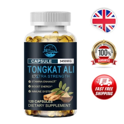 NATURE'S LIVE 120 Capsule 3450MG Pinza-kat ALL LONGJACK GRADO A ESTRATTO DI RADICE PIÙ FORTE 200:1