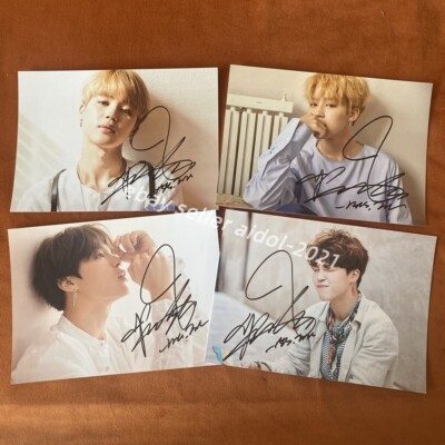 BTS JIMIN AUTOGRAPHED SIGNED PHOTO LOVE YOURSELF 转 TEAR K-POP 5*7 2023 ...