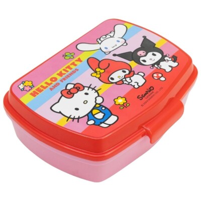 Hello Kitty Kinder Brotdose   Lunchbox Pausenbox Schulbrotbox