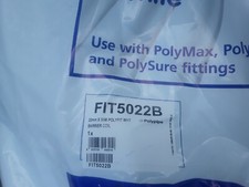 Polypipe polymax  polyfit 22mm X 50m Coil Barrier Pipe - White