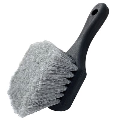 Wheel & Tire Brush for Car Rim Soft Bristle Car Wash Brush Cleans Tires & Rel...