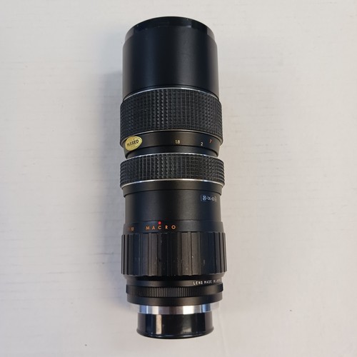 Vintage Focal MC Auto Zoom 1:3.5 f=80-200mm Telephoto Lens for Minolta