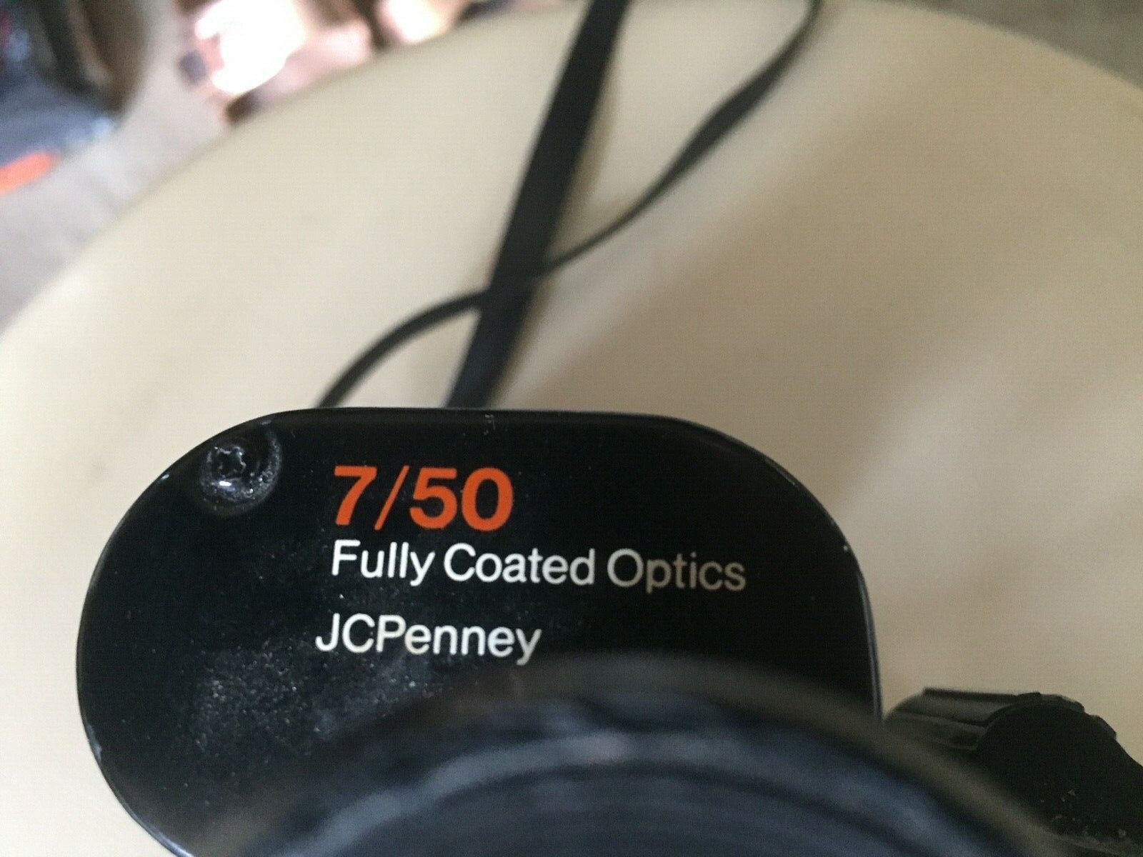 Vintage JC Penney's Binoculars 7/50 Fully Coated Optics Model 0102 50