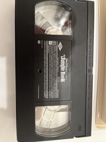 The Jungle Book (1967) (VHS, 1992) Disney Classic RARE Black Diamond # 1122 - Picture 10 of 11