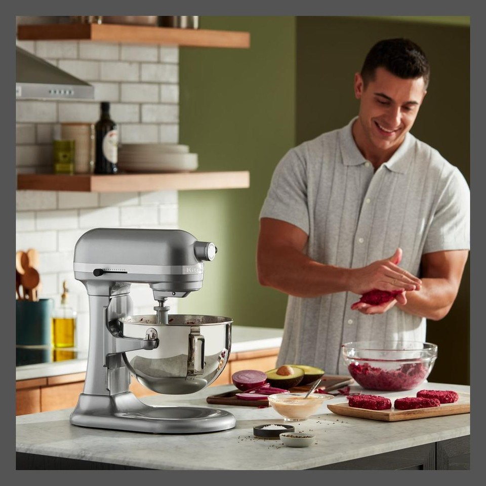 KitchenAid 5.5 Quart BowlLift Stand Mixer Contour Silver