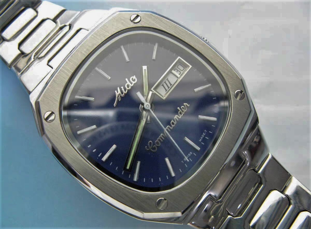時計 Mido Commander swiss made MIDO COMMANDER 8016 Swiss Made Automatic Men's Watch ETA